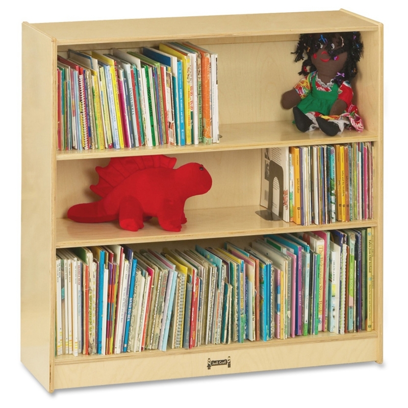 Jonti-Craft Bookcase 48"High, 3 Adjustable Shelves - RTA 0961JC JNT0961JC