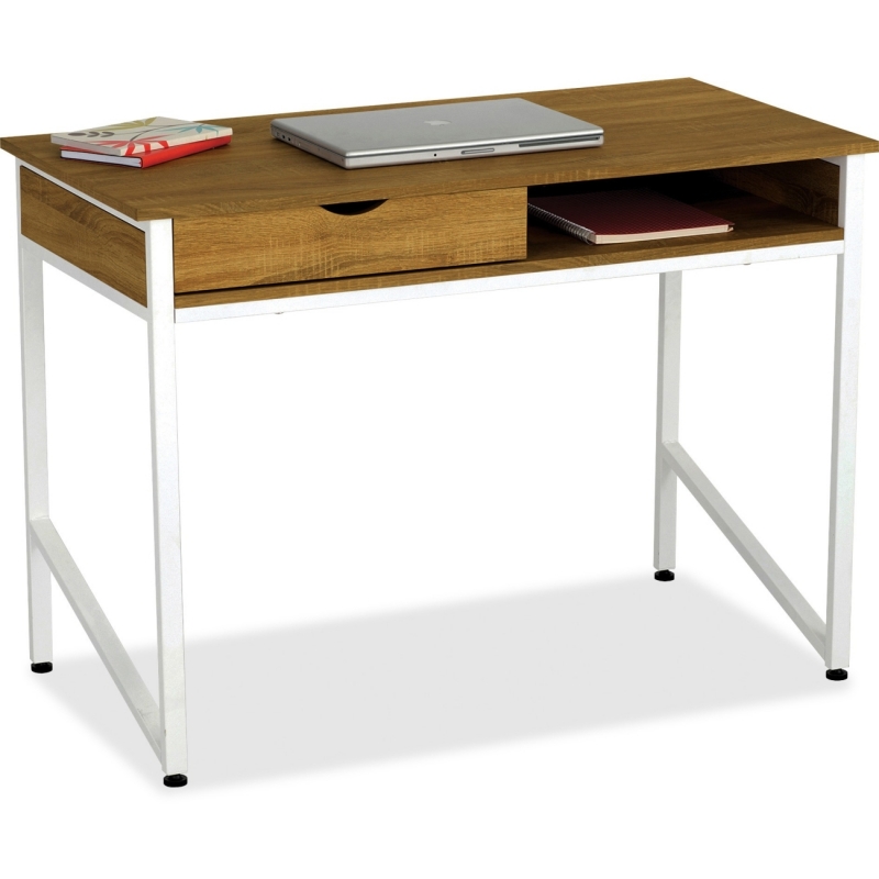 Safco Single Drawer Office Desk 1950WH SAF1950WH