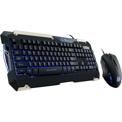 Tt eSPORTS Commander Gaming Gear Combo KB-CMC-PLBLUS-01