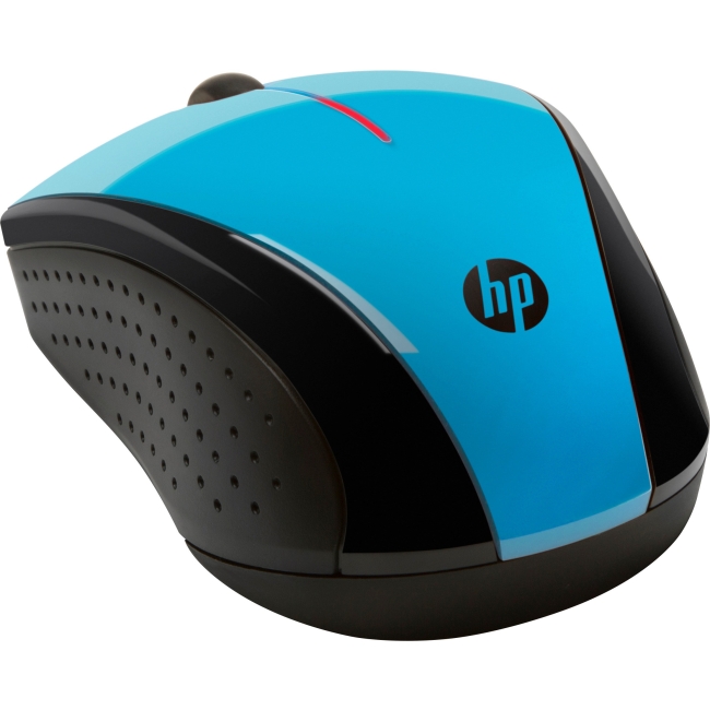 HP Blue Wireless Mouse K5D27AA#ABL X3000