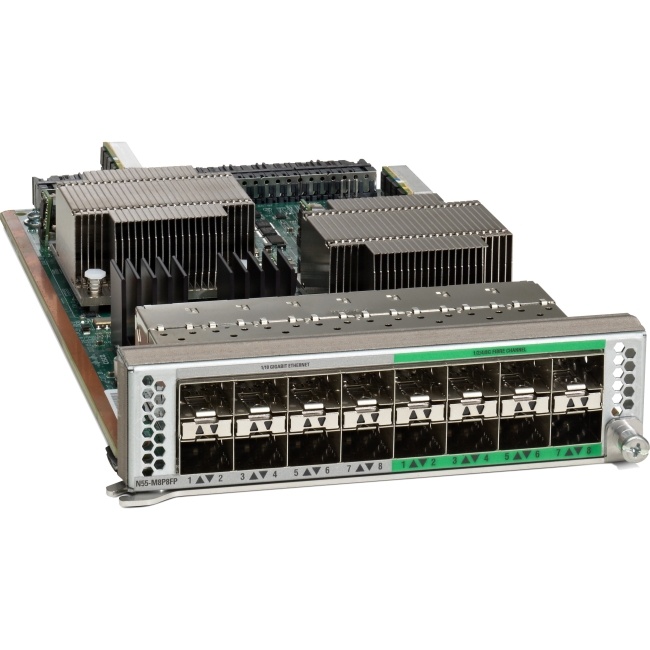 Cisco Expansion Module - Refurbished N55-M8P8FP-RF N55-M8P8FP