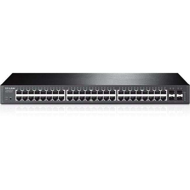 TP-LINK JetStream 48-Port Gigabit Smart Switch with 4 SFP Slots T1600G-52TS