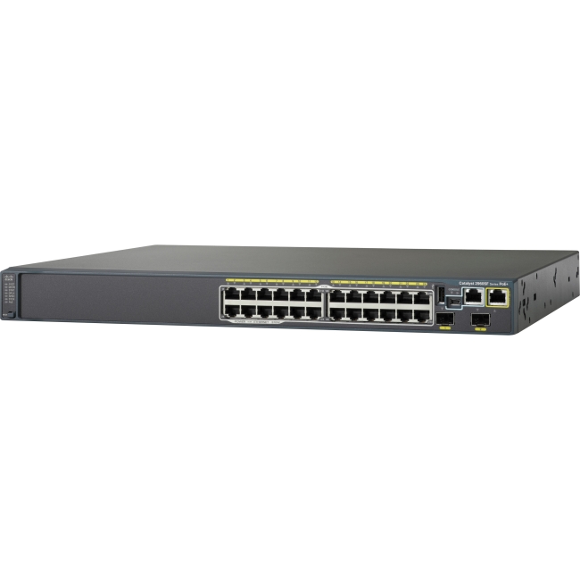 Cisco Catalyst Ethernet Switch - Refurbished WS-C2960SF24PSL-RF 960S-F24PS-L