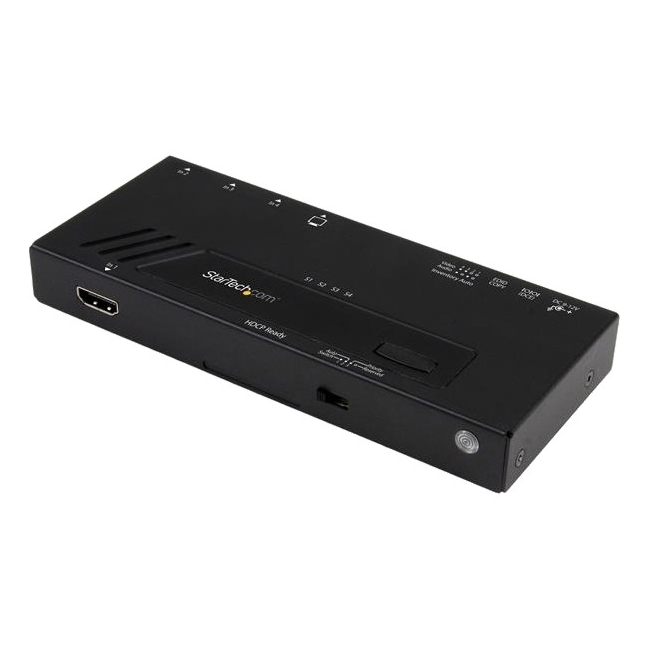 StarTech.com 4-Port HDMI Automatic Video Switch - 4K with Fast Switching VS421HD4KA