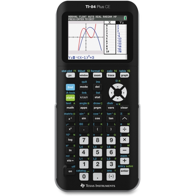 Texas Instruments Graphing Calculator TI84PLUSCE TEXTI84PLUSCE TI-84 Plus C