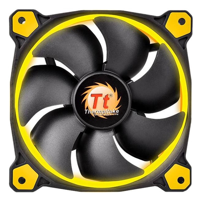 Thermaltake Riing 12 High Static Pressure LED Radiator Fan CL-F038-PL12YL-A