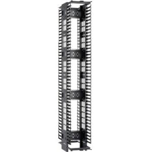 Panduit 45RU 6" wide PatchRunner High Capacity Vertical Cable Manager, Dual Sided PEV6