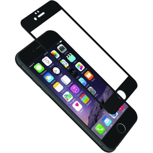 Cygnett AeroCurve Tempered Glass Aluminium Border iPhone 6 Plus - Black CY1732CPTGL