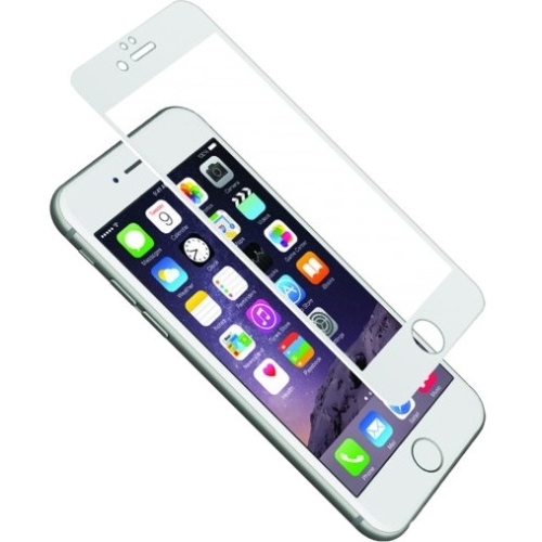 Cygnett AeroCurve Tempered Glass Aluminium Border iPhone 6 Plus - White CY1733CPTGL