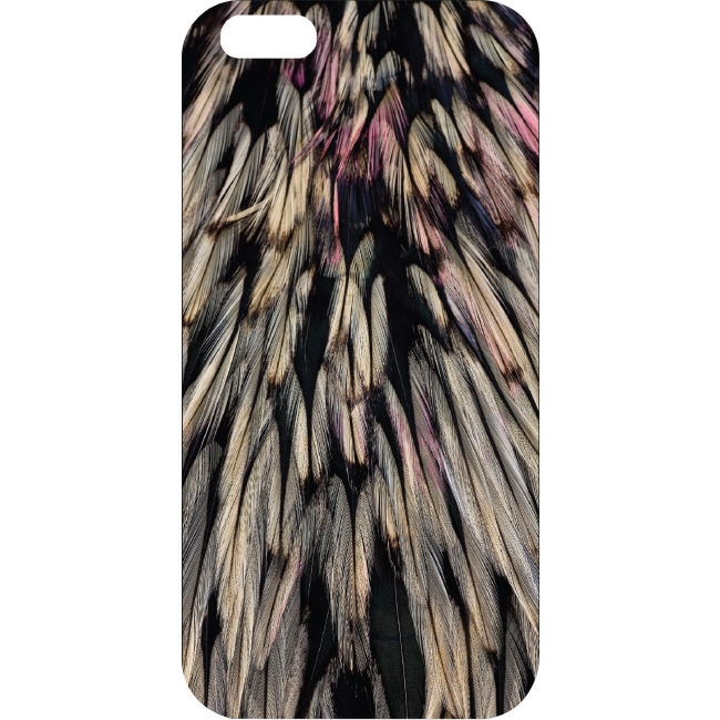 OTM iPhone 6 Black Matte Case Feather Collection, Wings IP6V1BM-FTR-02