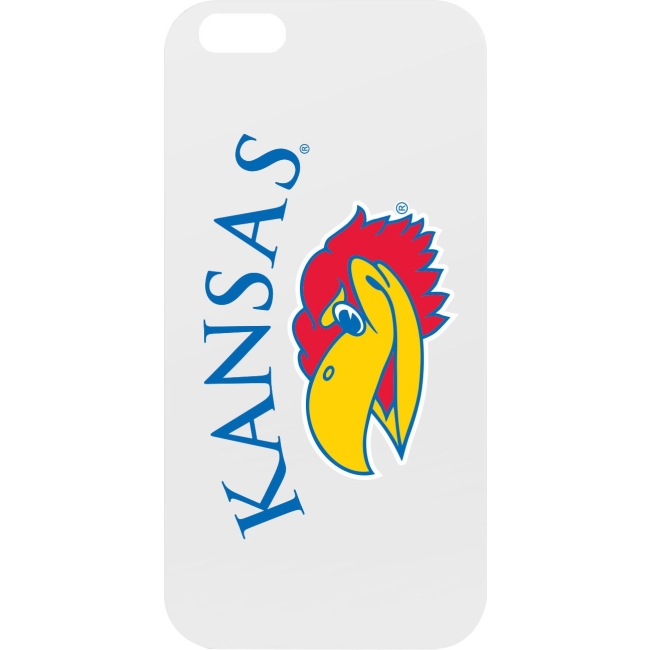 OTM iPhone 6 White Glossy Classic Case University of Kansas IPH6CV1WG-KAN