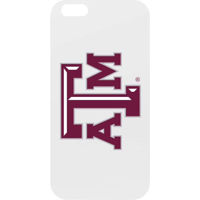OTM iPhone 6 White Glossy Classic Case Texas A&M University IPH6CV1WG-TAM