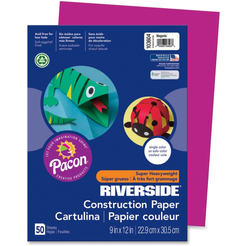 Riverside Groundwood Construction Paper 103604 PAC103604