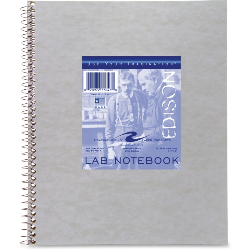 Roaring Spring Wirebound Lab Notebook 77647 ROA77647