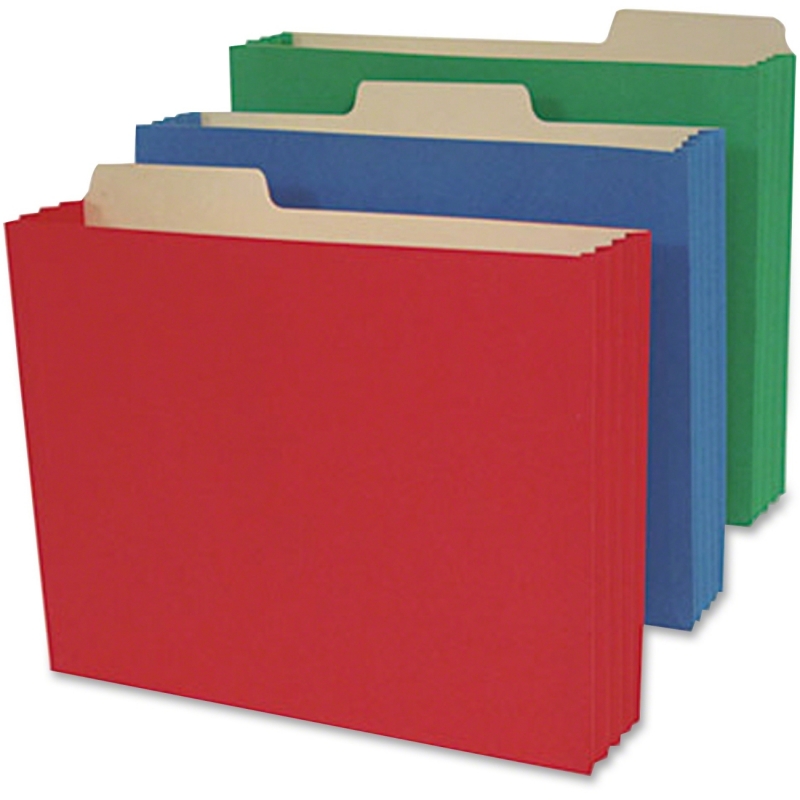 SJ Paper Colored File Cabinet Pockets S75234 SJPS75234