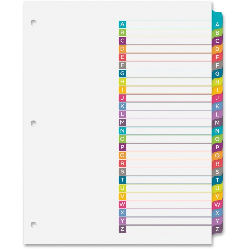 Avery Ready Index A-Z Tab Dividers 11844 AVE11844