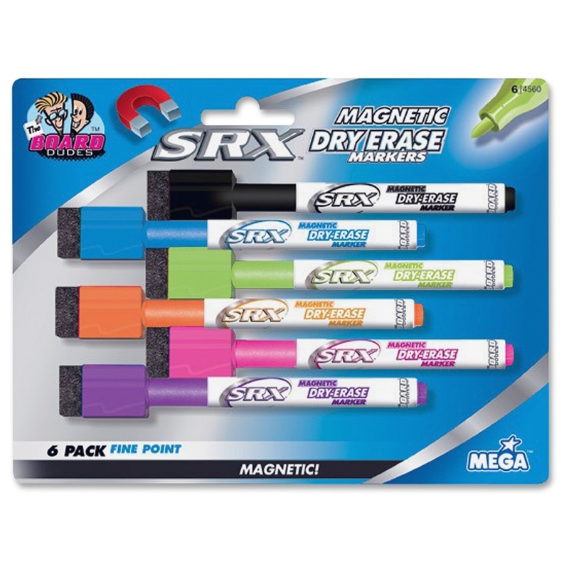 Board Dudes SRX Magnetic Dry Erase Markers DDM77 BDUDDM77