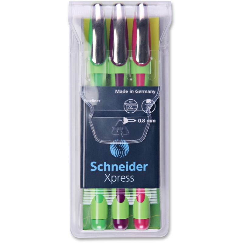 Schneider Premium 0.8mm Fineliner Pens 190095 STW190095