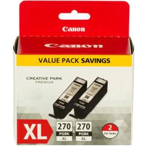 Canon Pigment Black Twin Pack 0319C005 PGI-270 XL