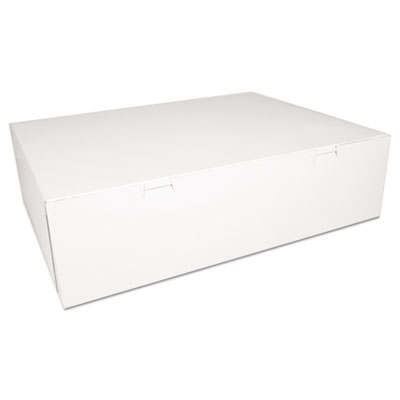 SCT Bakery Boxes, White, Paperboard, 18 1/2 x 14 1/2 x 5, 50/Carton SCH1013 SCH 1013