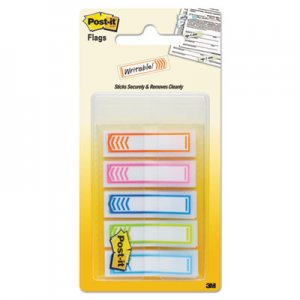 Post-it Flags Arrow 1/2" Page Flags, Five Assorted Bright Colors, 100/Pack MMM684SHNOTE 684-SH-NOTE