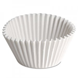 Hoffmaster Fluted Bake Cups, 2 1/4 dia x 1 7/8h, White, 500/Pack, 20 Pack/Carton HFM610070 HFM
