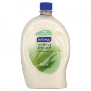 Softsoap Moisturizing Hand Soap Refill with Aloe, Aloe Scent, 56 oz Bottle, 6/Carton CPC26988 26988