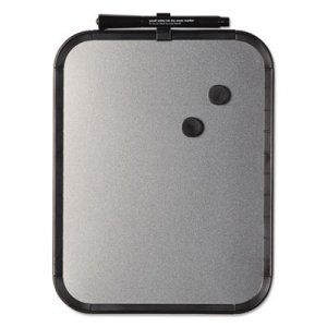 MasterVision Magnetic Dry Erase Board, 11 x 14, Black Plastic Frame BVCCLK020402 CLK020408