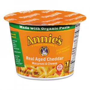 Annie's Homegrown Aged Cheddar Mac and Cheese, 2.01 oz Cup, 12/Carton ANI00058 00058