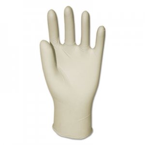 GEN Latex General-Purpose Gloves, Powdered, Large, Clear, 4 2/5 mil, 1000/Carton GEN8970LCT