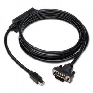 Tripp Lite DisplayPort Cable, VGA, Black TRPP586006VGA P586-006-VGA