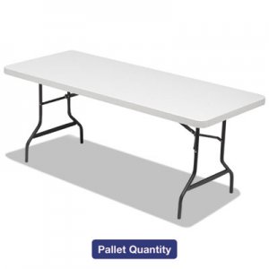 Alera Folding Table, 72w x 30d x 29h, Platinum/Charcoal, 15/Pallet ALE65620 65620