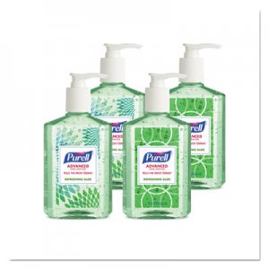 PURELL Advanced Instant Hand Sanitizer with Aloe, 8 oz Bottle, 24/Carton GOJ967406ECDECO 9674-06-ECDECO