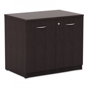 Alera Valencia Series Storage Cabinet, 34w x 22 3/4d x 29 1/2h, Espresso ALEVA613622ES