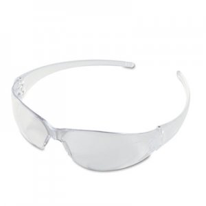 MCR Safety Checkmate Wraparound Safety Glasses, CLR Polycarbonate Frame, Coated Clear Lens CRWCK110BX CWS CK110