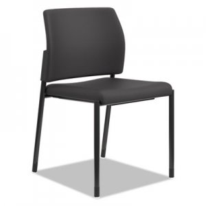 HON Accommodate Series Armless Guest Chair, Black Fabric HONSGS6NBCU10B HSGS6.N.B.CU10.BLCK