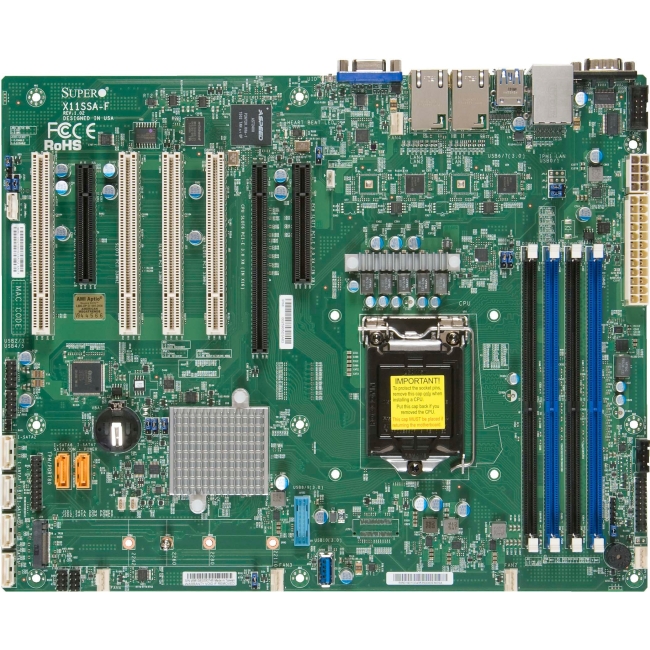 Supermicro Desktop Motherboard MBD-X11SSA-F-O X11SSA-F