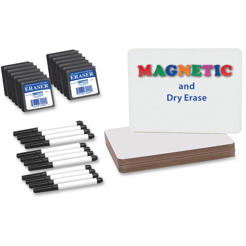 Flipside Magnetic Dry Erase Board Set Class Pack 21004 FLP21004