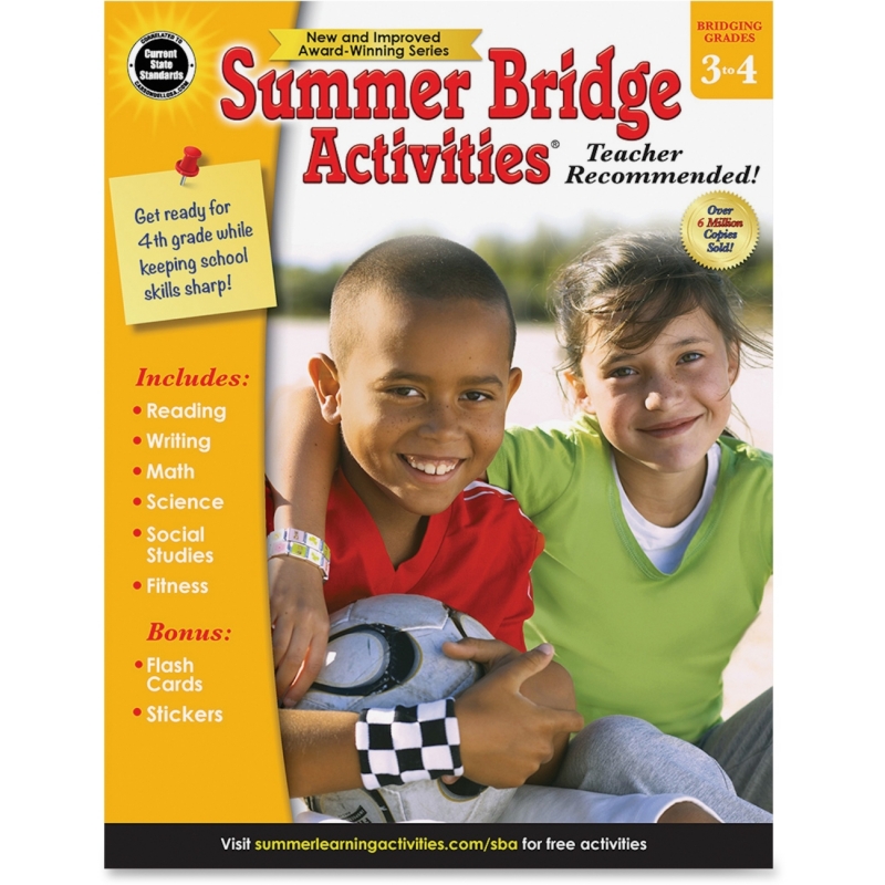 Summer Bridge Grade 3-4 Activities Workbook 704699 CDP704699