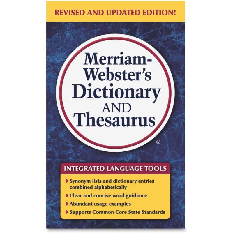 Merriam-Webster Dictionary/Thesaurus 8637 MER8637