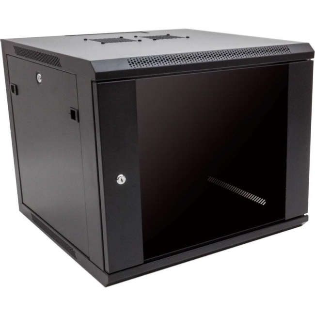 Rack Solutions 12U x 600mm x 600mm Wall Mount Cabinet-Single Section 185-4761