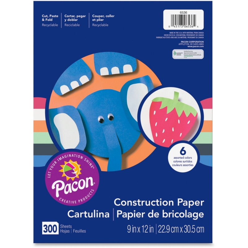 Pacon Lightweight Construction Paper 6536 PAC6536