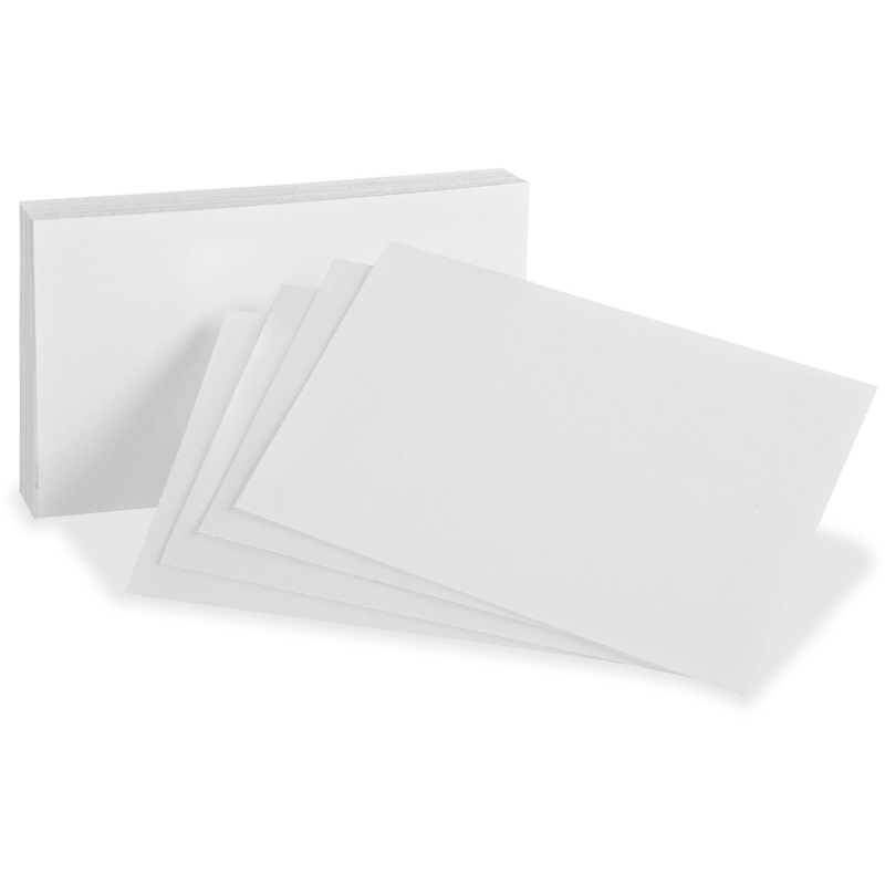 Oxford Blank Index Cards 10013 OXF10013