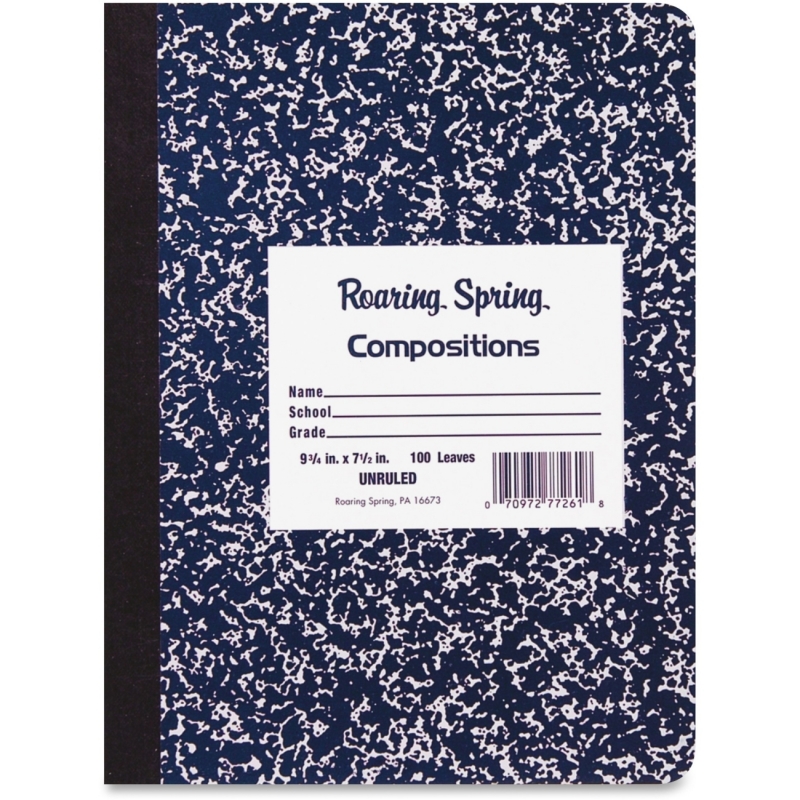 Roaring Spring Blue Marble Composition Book 77261 ROA77261
