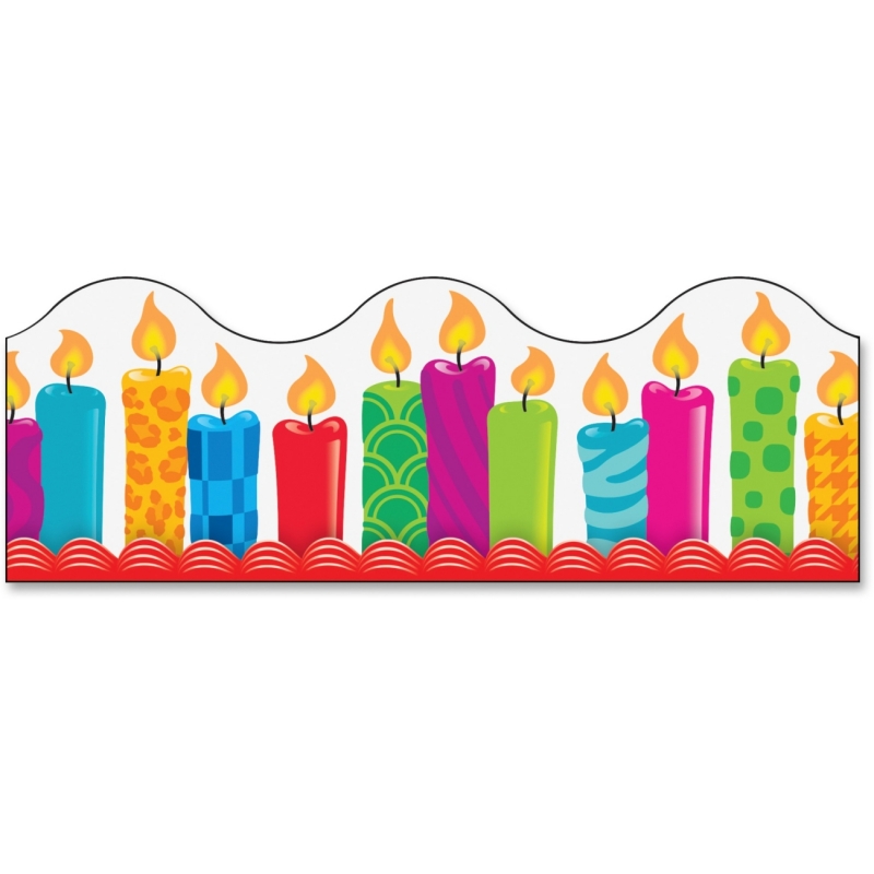 Trend Birthday Candles Board Trimmers 92855 TEP92855
