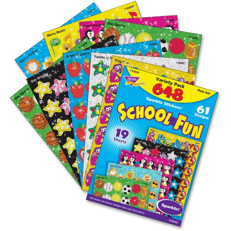 Trend School Fun Little Sparkler Stickers 63904 TEP63904