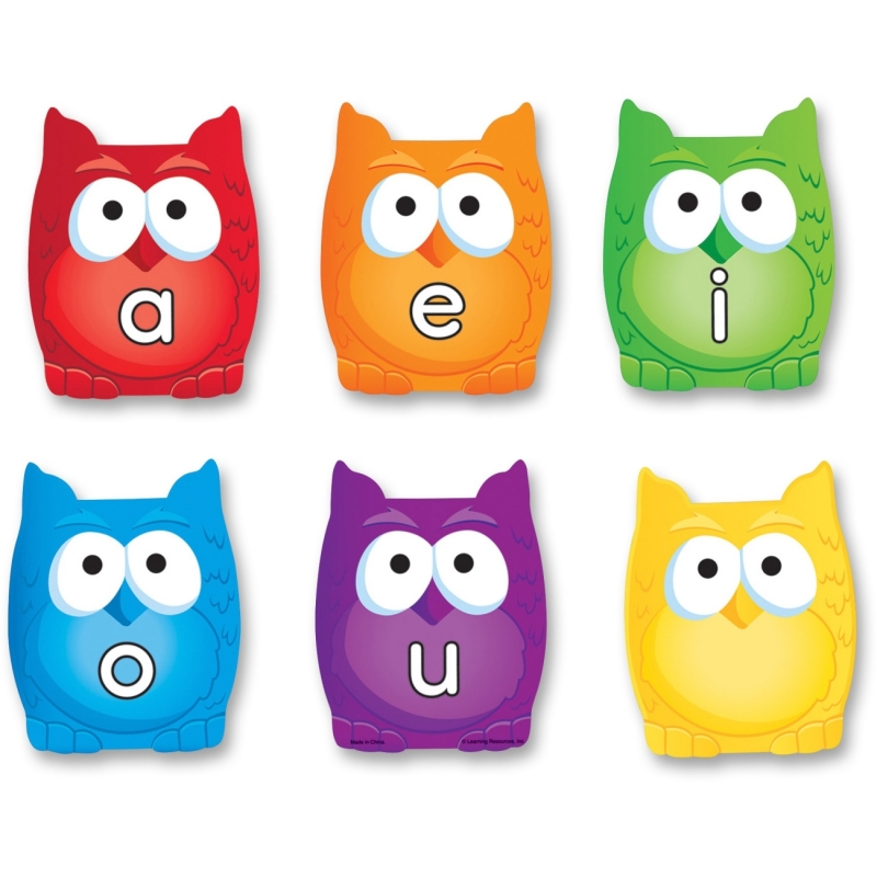 Learning Resources Vowel Owls Magnetic Set 5459 LRN5459