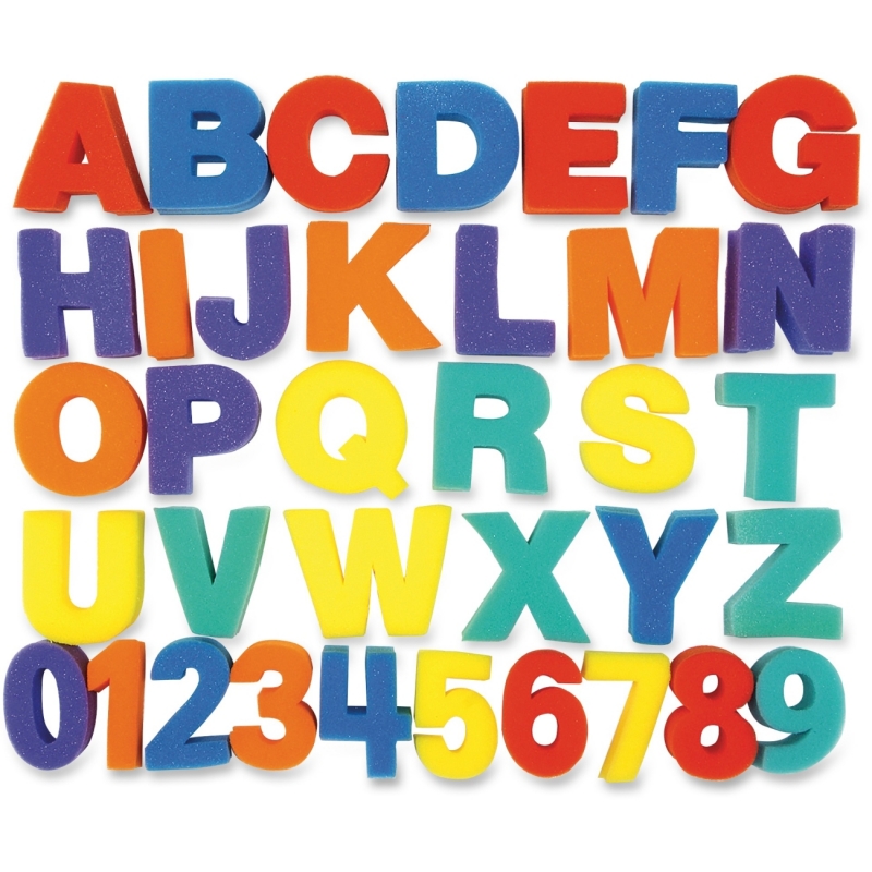 ChenilleKraft Letters/Numbers Paint Sponges Set 9079 CKC9079