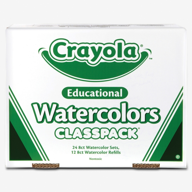 Crayola Educational Watercolors Classpack 538101 CYO538101