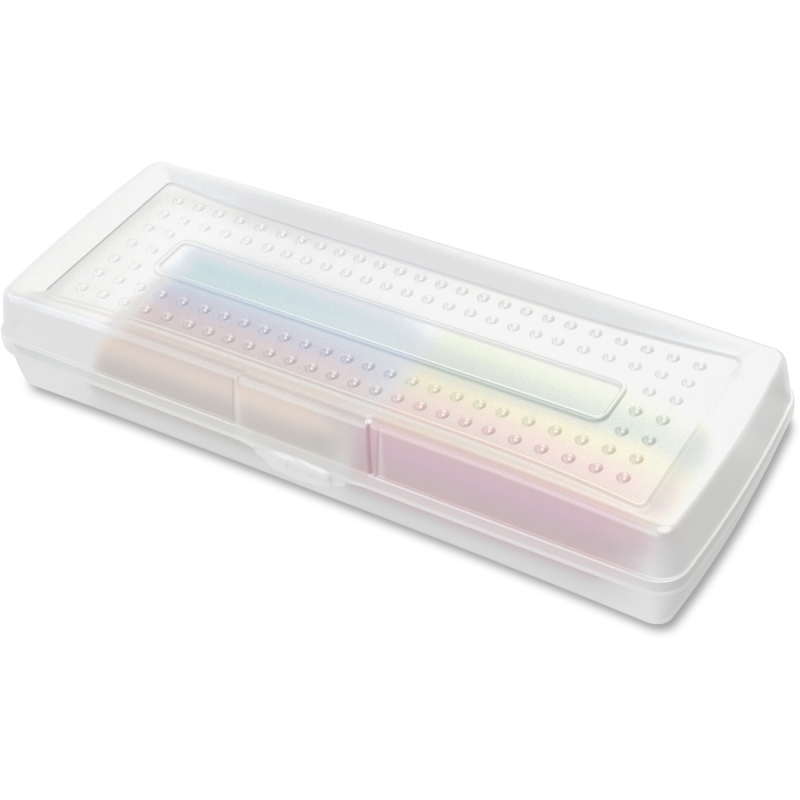 Sparco Clear Mini Pencil Box 23811 SPR23811